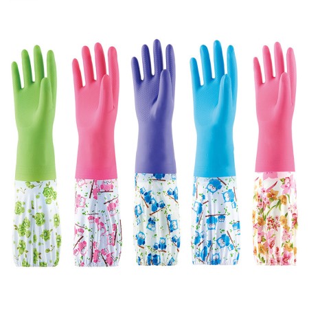 Long Silicon Hand Gloves (1 Pair)