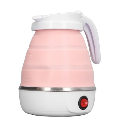 Portable folding electric Kettle (Pink)
