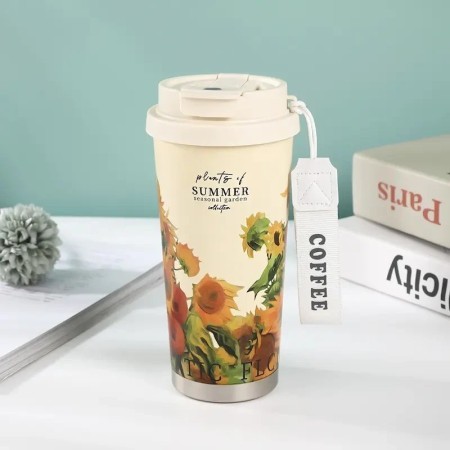 Premium Coffee Mug (530ML Sunflower)